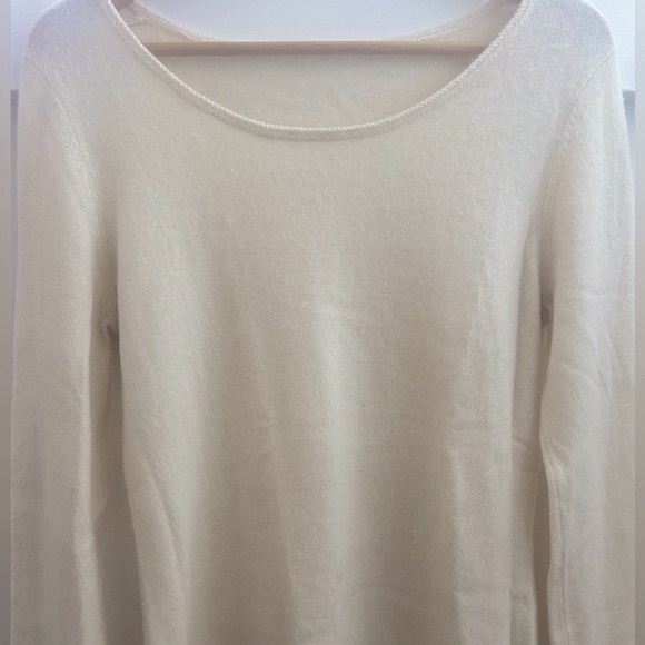 💫100% CASHEMIRE Crew Neck Knitted Long Sleeves Women’s Sweater Rare FIND - Picture 11 of 11